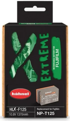 HAHNEL BATTERIE COMPATIBLE EXTREME FUJI NP-T125< Energie