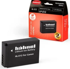 HAHNEL BATTERIE COMPATIBLE CANON LP-E12< Energie