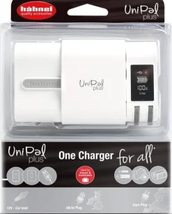 HAHNEL CHARGEUR UNIPAL PLUS BLANC< Energie