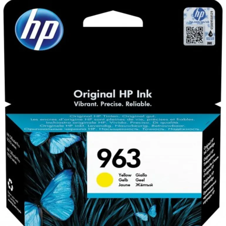 HEWLETT PACKARD CART 963 JAUNE PR OJ PRO 9015< Consommables