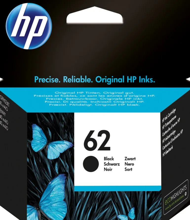 HEWLETT PACKARD CART HP 62 BLACK.< Consommables