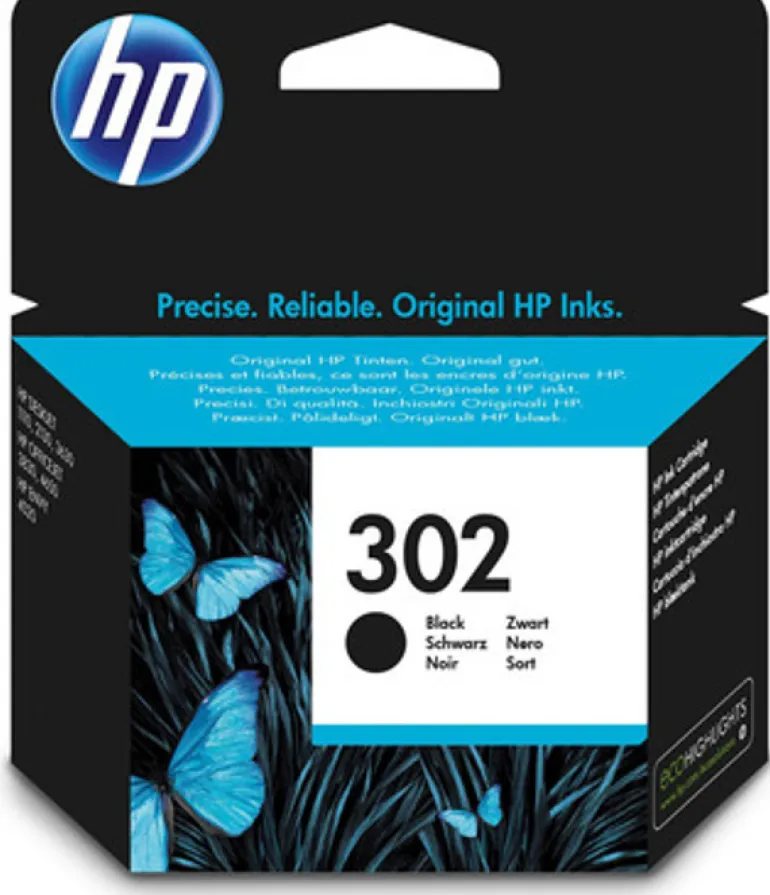 HEWLETT PACKARD cart HP302 noire.< Consommables