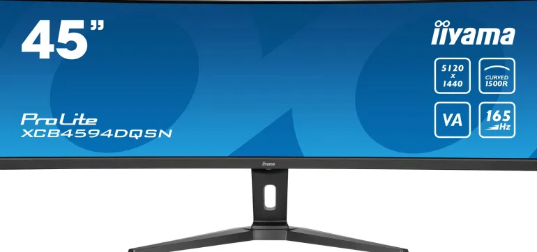 IIYAMA 45.curved.5120x1440.165hz.dock.usb-c.< Moniteurs
