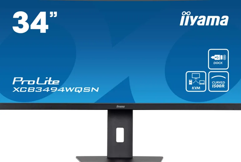 IIYAMA 34.incurve.3440x1440.usb-c.hdmi.< Moniteurs
