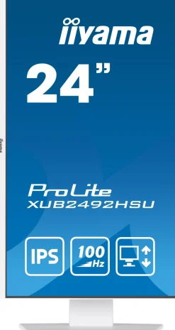 IIYAMA 23,8.ips.100hz.0,4ms.usb-hubx4.reg haut.< Moniteurs