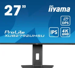 IIYAMA 27.ips.3840x2160.dp.usb-c.hdmi.reg haut.< Moniteurs