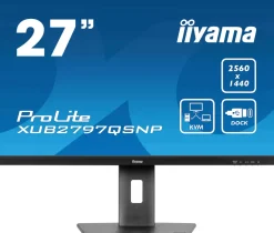 IIYAMA 24.ips.2560x1440.hdmi.dp.usb-c.rj45.hau< Moniteurs