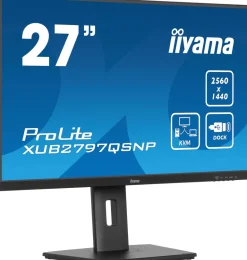 IIYAMA 24.ips.2560x1440.hdmi.dp.usb-c.rj45.hau< Moniteurs