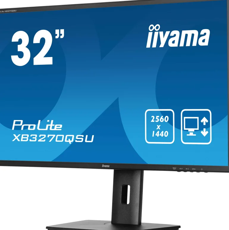 IIYAMA 32.ips.2560x1440.100hz.regl haut.< Moniteurs