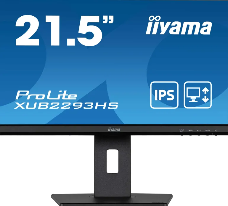 IIYAMA 22.ips.1920x1080.vga.dp.hdmi.reg haut.< Moniteurs
