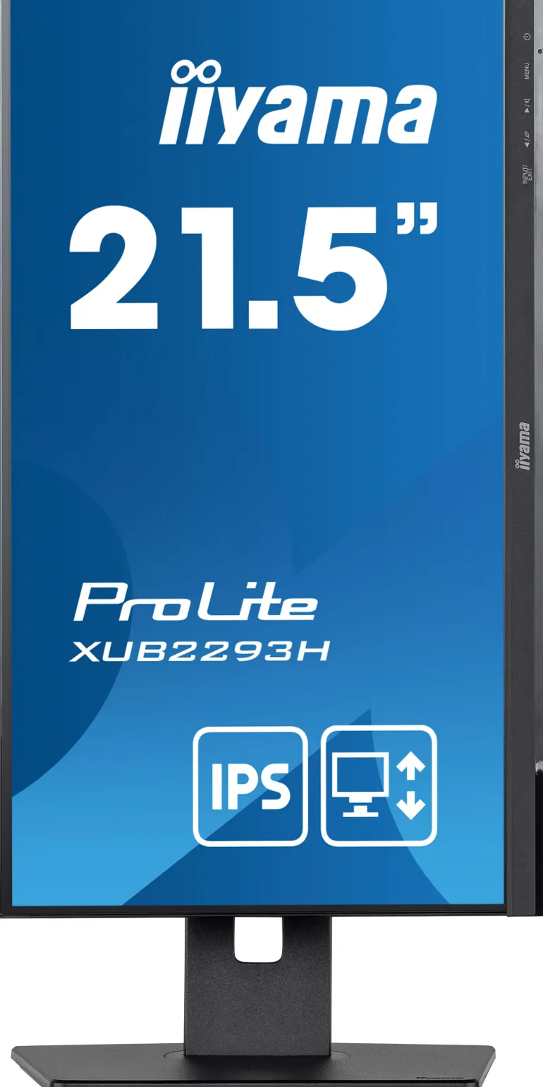 IIYAMA 22.ips.1920x1080.vga.dp.hdmi.reg haut.< Moniteurs