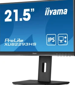 IIYAMA 22.ips.1920x1080.vga.dp.hdmi.reg haut.< Moniteurs