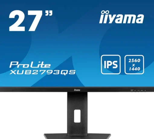 IIYAMA 27.2560x1440.100hz.1ms.hdmi.regl haut.< Moniteurs