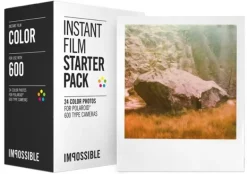 IMPOSSIBLE film 600 black and yellow duochrome.< Instantané