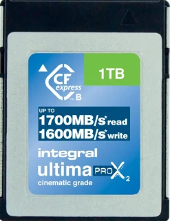 INTEGRAL CF EXPRESS 1TO CINEMATIC 8K RAW 500MB/S< Stockage