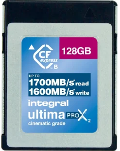 INTEGRAL CF EXPRESS128GO CINEMATIC 8K RAW 800MB/S< Stockage