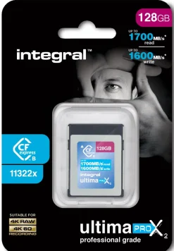 INTEGRAL CFAST EXPRESS 128GO 1700MB/1600MB< Stockage