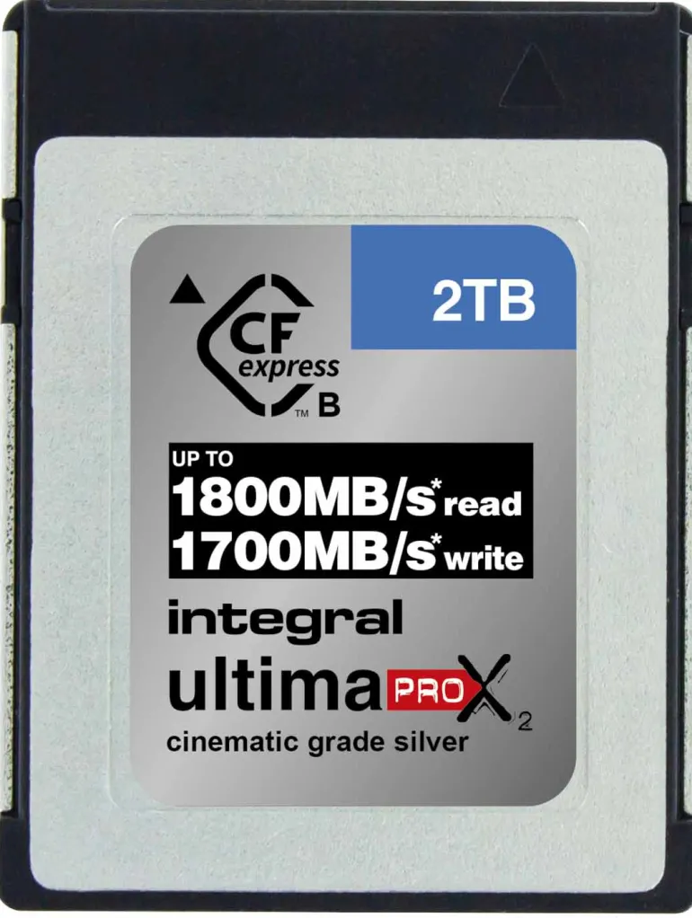 INTEGRAL CFEXPRESS 2TB 2.0 TYPE B SILVER< Stockage