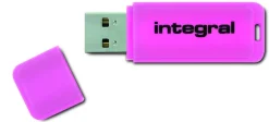INTEGRAL cle usb 2.0 128 Go rose.< Stockage