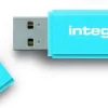 INTEGRAL cle usb fluo bleu 16go.< Stockage