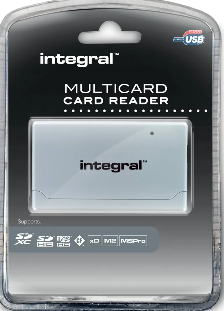 INTEGRAL lecteur carte memoire multiforma.< Stockage
