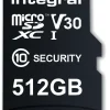 INTEGRAL MICROSD 512G 4K V30 UHS-1 U3 A1 CLASS11< Stockage