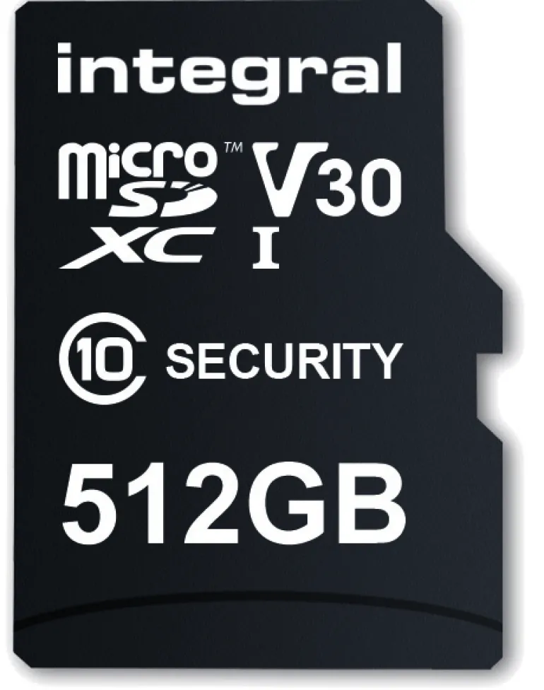 INTEGRAL MICROSD 512G 4K V30 UHS-1 U3 A1 CLASS11< Stockage
