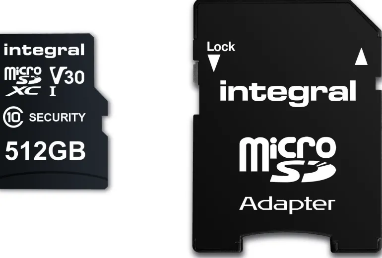 INTEGRAL MICROSD 512G 4K V30 UHS-1 U3 A1 CLASS11< Stockage