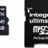 INTEGRAL msdxc 512 gb uhs1 u1 cl10 v30 80mb/s.< Stockage