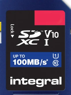 INTEGRAL SDHC 16GB V10 FULL HD< Stockage