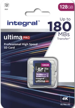 INTEGRAL SDXC 128GB CL10 180/90< Stockage