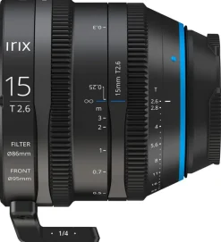 IRIX 15 T/2.6 NIKON Z< Focale Fixe