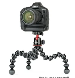JOBY GORILLAPOD 5K KIT TREPIED NOIR< Pieds Trépieds