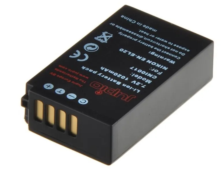 JUPIO BATTERIE COMPATIBLE NIKON EN-EL20< Energie