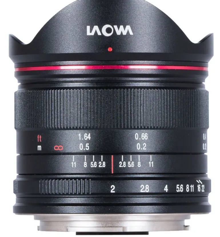 LAOWA 7.5/2 MFT LIGHTWEIGHT NOIR< Focale Fixe