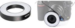 LAOWA BAGUE LUMINEUSE LED 25/2.8 ULTRA MACRO< Accessoires