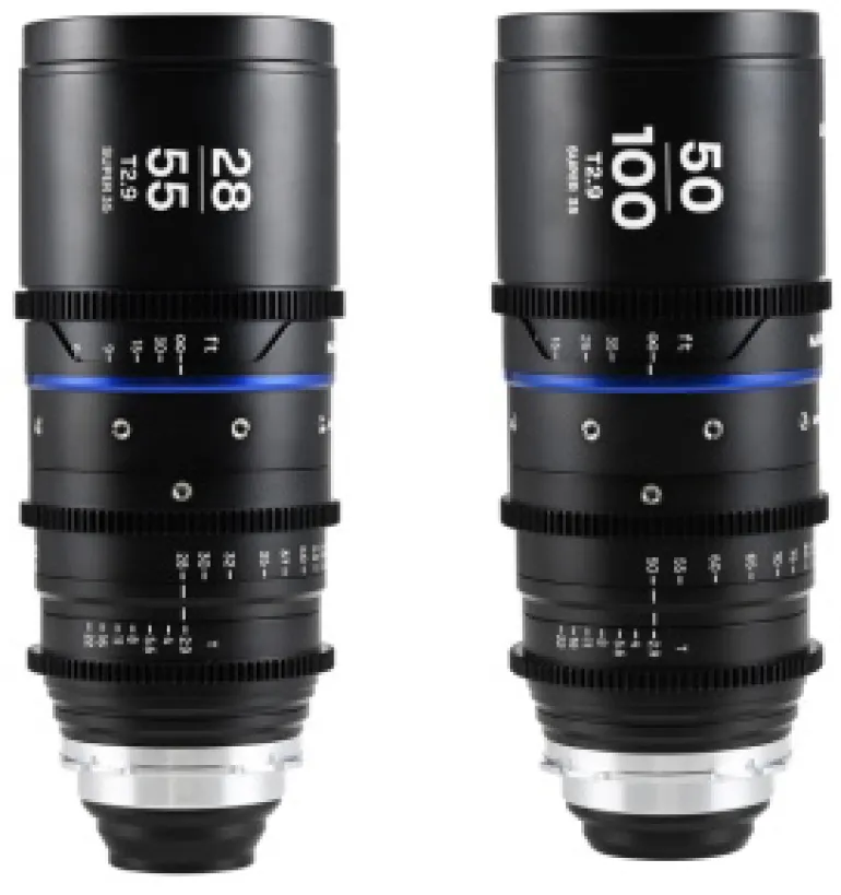 LAOWA PACK S35 NANOMORPH 28-55 + 50-100 BLEU< Zoom