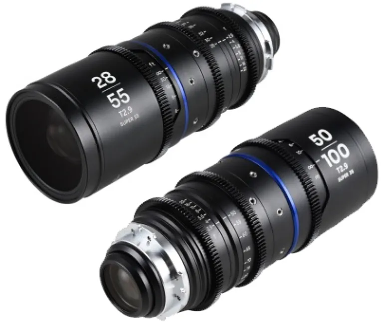 LAOWA PACK S35 NANOMORPH 28-55 + 50-100 BLEU< Zoom