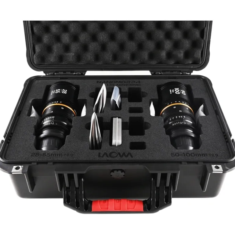LAOWA PACK S35 NANOMORPH 28-55 + 50-100 AMBRE< Zoom