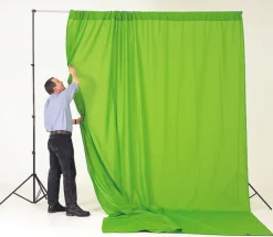 LASTOLITE FOND TISSUS 3X7M CHROMAGREEN< Accessoires