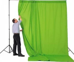 LASTOLITE FOND TISSUS 3X3M DUAL CHROMAGREEN/BLEU< Accessoires