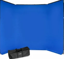 LASTOLITE KIT FOND PANOAMIQUE CHROMA KEY FX BLEU< Accessoires