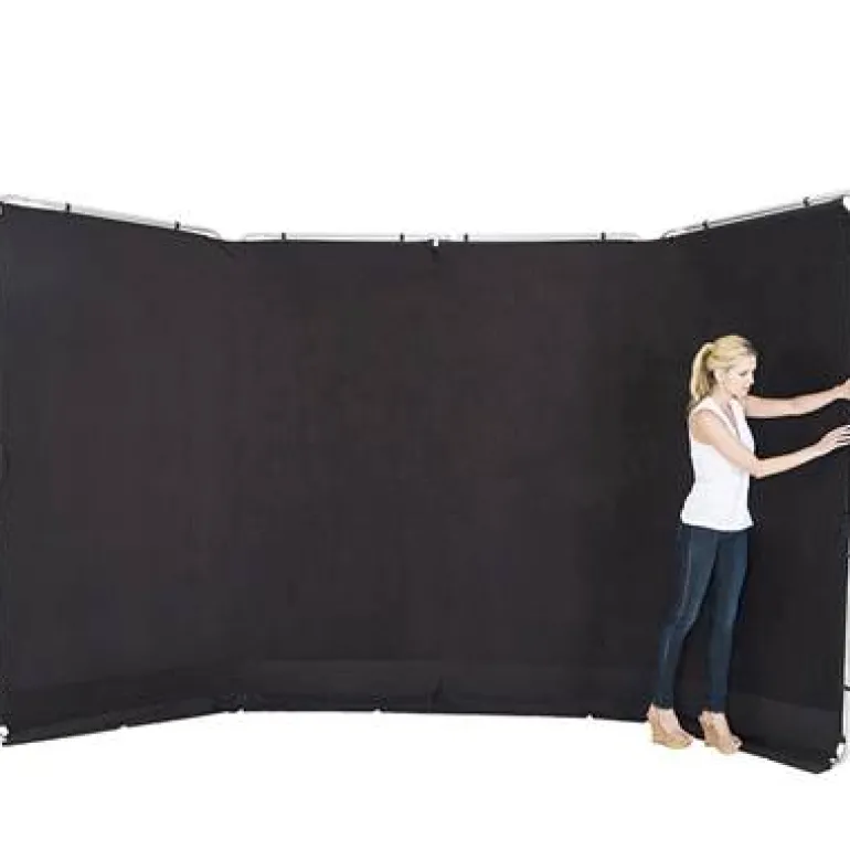 LASTOLITE Kit fond panoramique 4.0M Noir< Accessoires