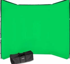 LASTOLITE KIT FOND PANORAMIQUE CHROMA KEY FX VERT< Accessoires
