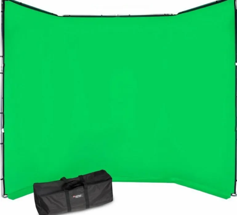 LASTOLITE KIT FOND PANORAMIQUE CHROMA KEY FX VERT< Accessoires