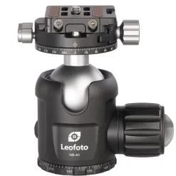 LEOFOTO ROTULE NB-40 + PLAQUE CONNEXION NP-50< Accessoires Trépieds