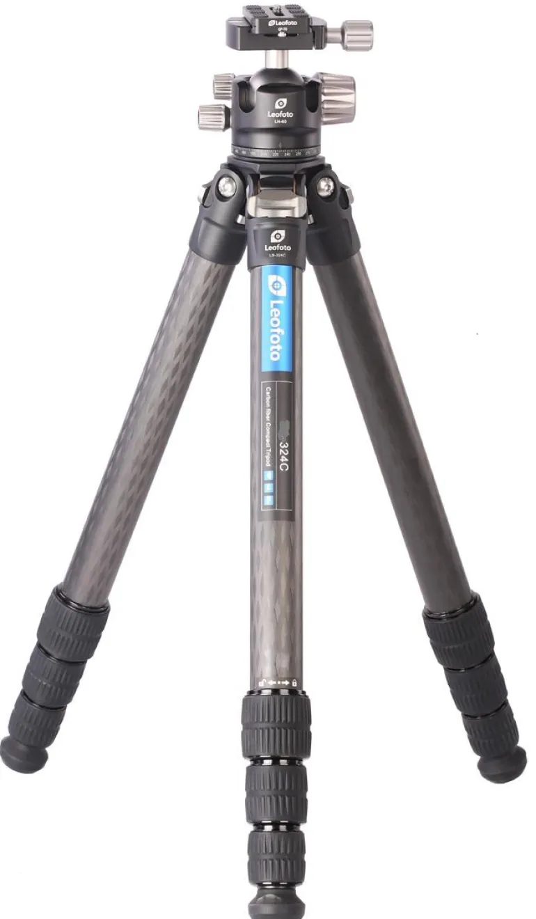 LEOFOTO TREPIED PH-324C + ROTULE LH-40< Pieds Trépieds