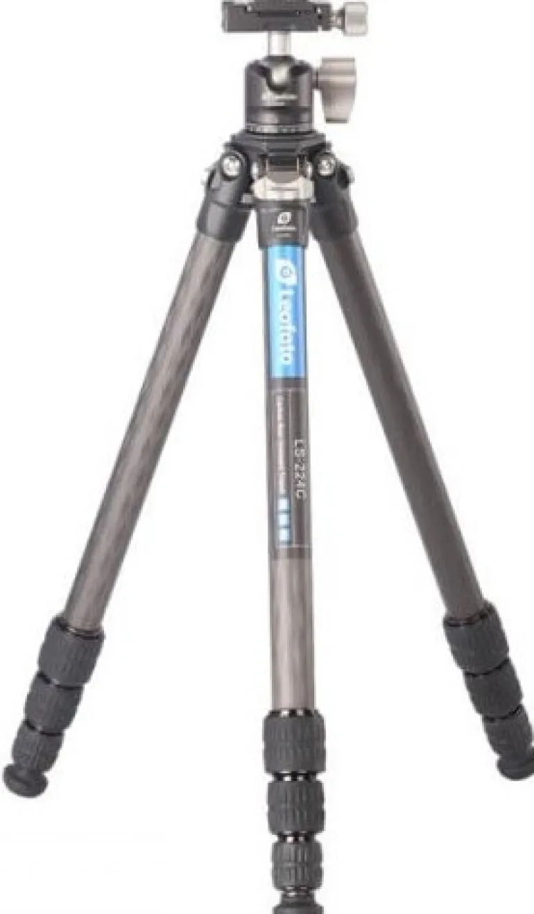 LEOFOTO TREPIED RANGER LS-224C + ROTULE LH-25< Pieds Trépieds