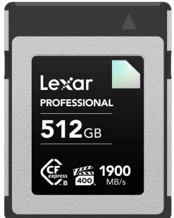LEXAR CFEXPRESS PRO TYPE B DIAMOND 512GB< Stockage