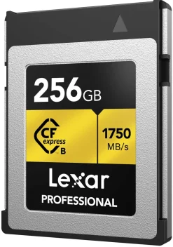 LEXAR CFEXPRESS PRO TYPE B GOLD 256GB< Stockage